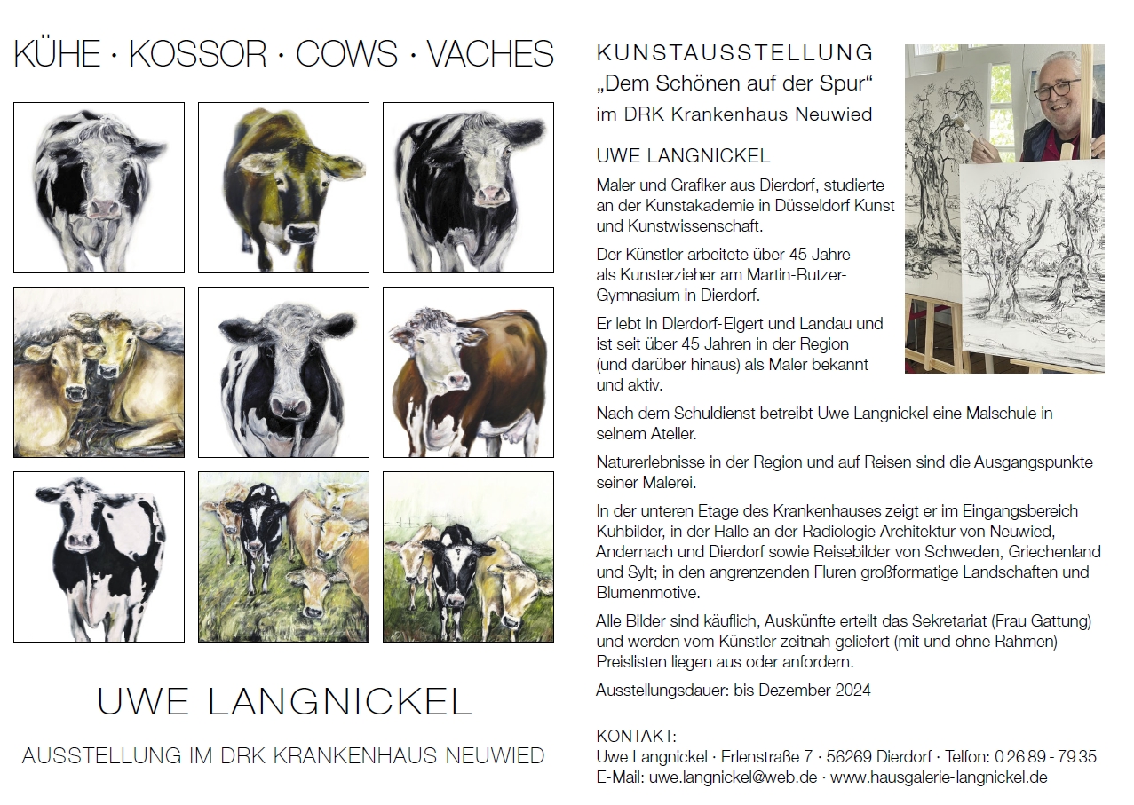Langnickel-Ausstellung im DRK-Krankenhaus Neuwied