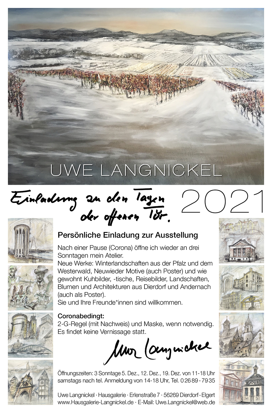 Einladung zu den Tagen der offenen T�r 2021